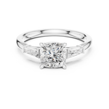 Ladies Ring DDLR-921@7 - White Gold - Image