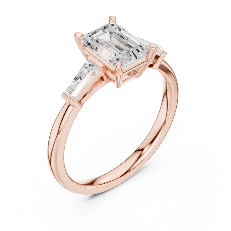 Ladies Ring DDLR-922@7 - Rose Gold - Image