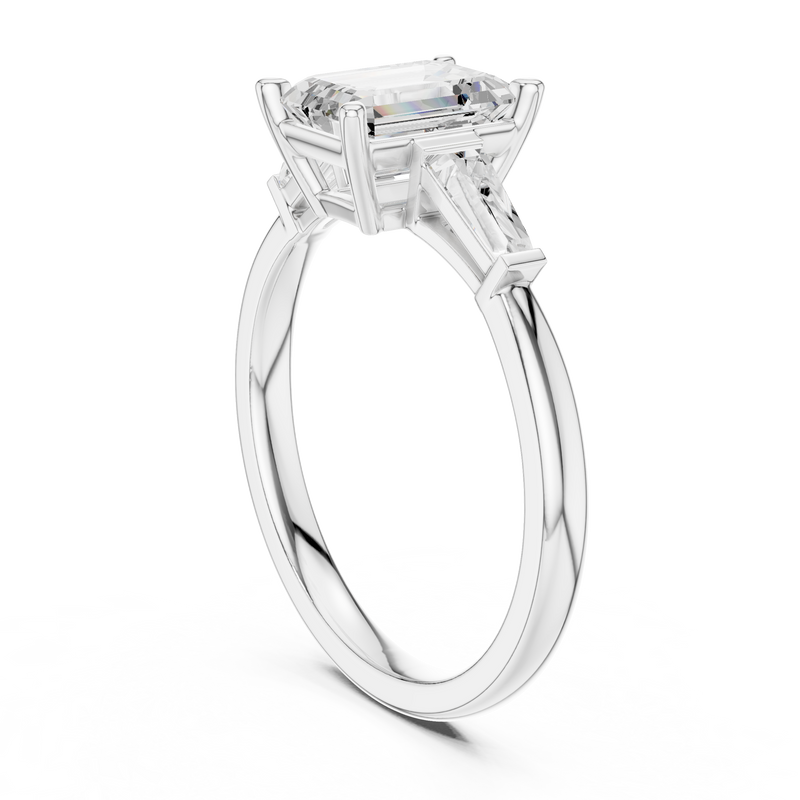Ladies Ring DDLR-922@7 - White Gold - Image