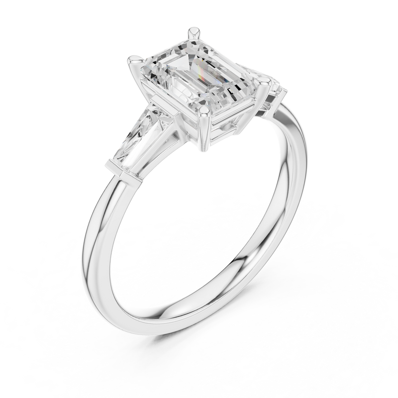 Ladies Ring DDLR-922@7 - White Gold - Image