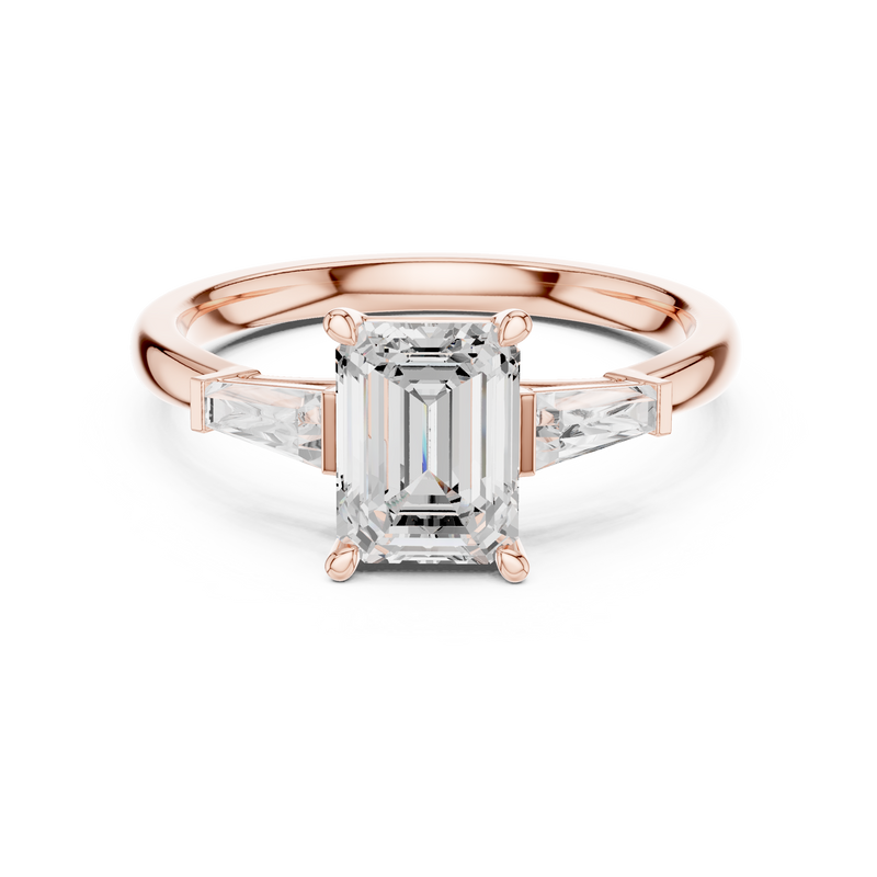 Ladies Ring DDLR-922@7 - Rose Gold - Image