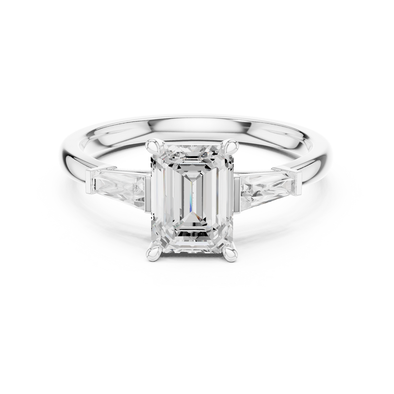 Ladies Ring DDLR-922@7 - White Gold - Image