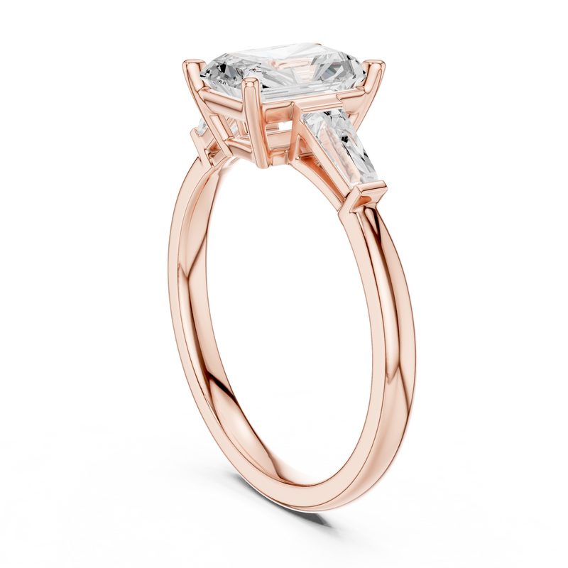Ladies Ring DDLR-923@7 - Rose Gold - Image