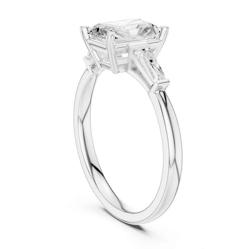 Ladies Ring DDLR-923@7 - White Gold - Image