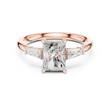 Ladies Ring DDLR-923@7 - Rose Gold - Image