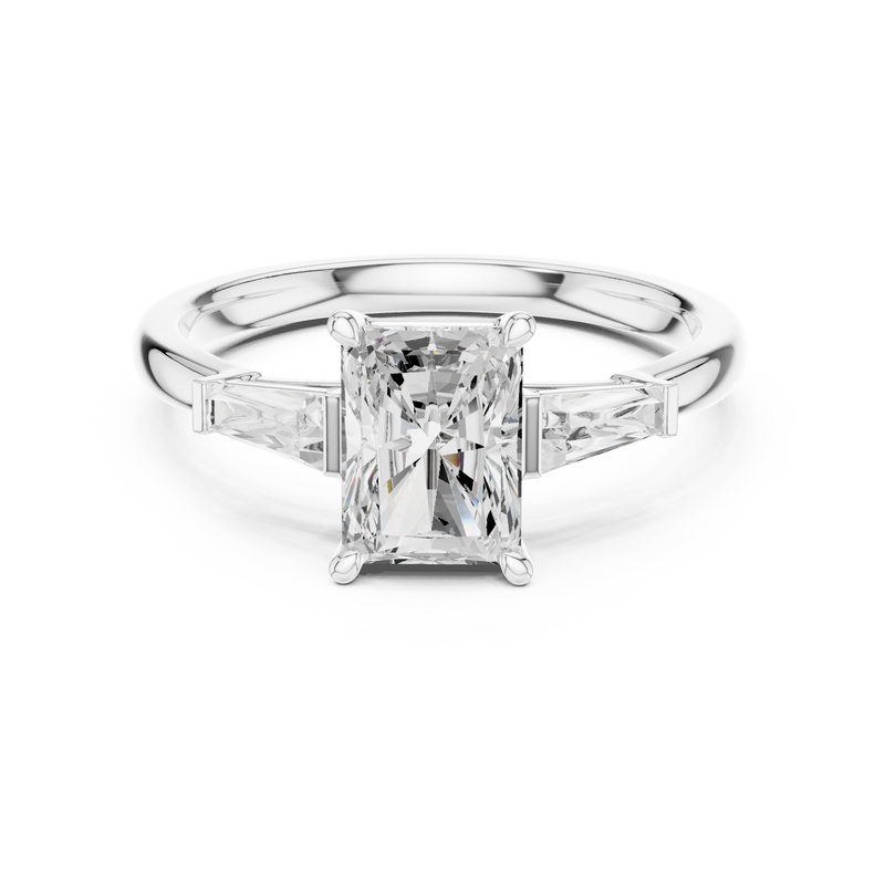 Ladies Ring DDLR-923@7 - White Gold - Image