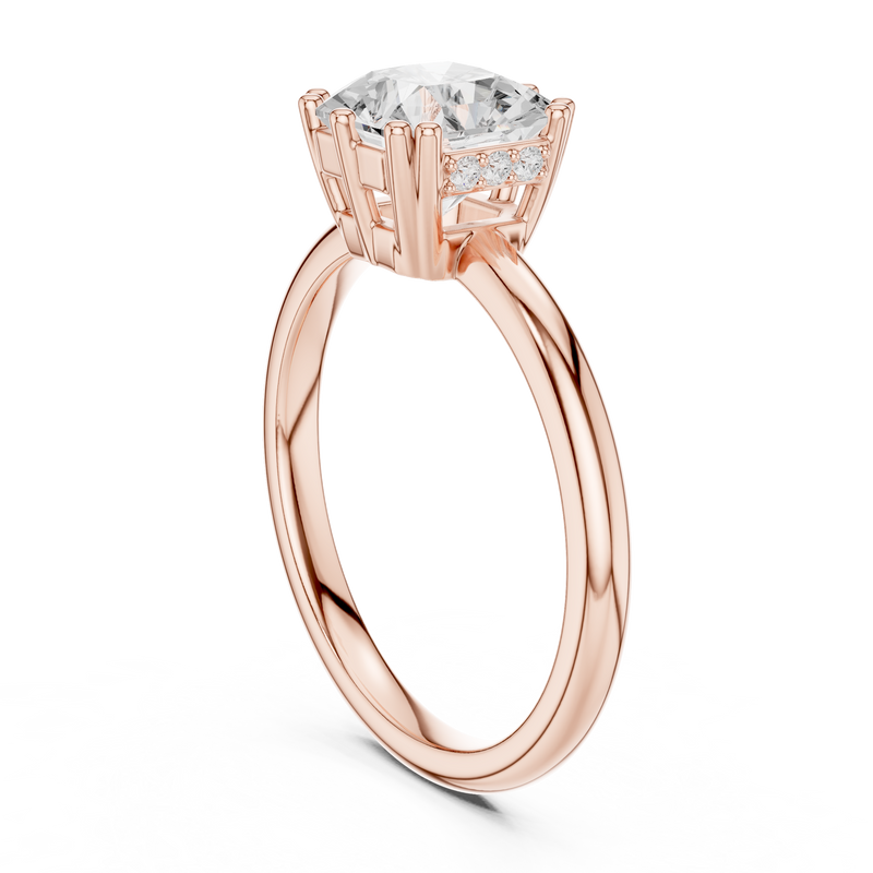 Ladies Ring DDLR-924@7 - Rose Gold - Image