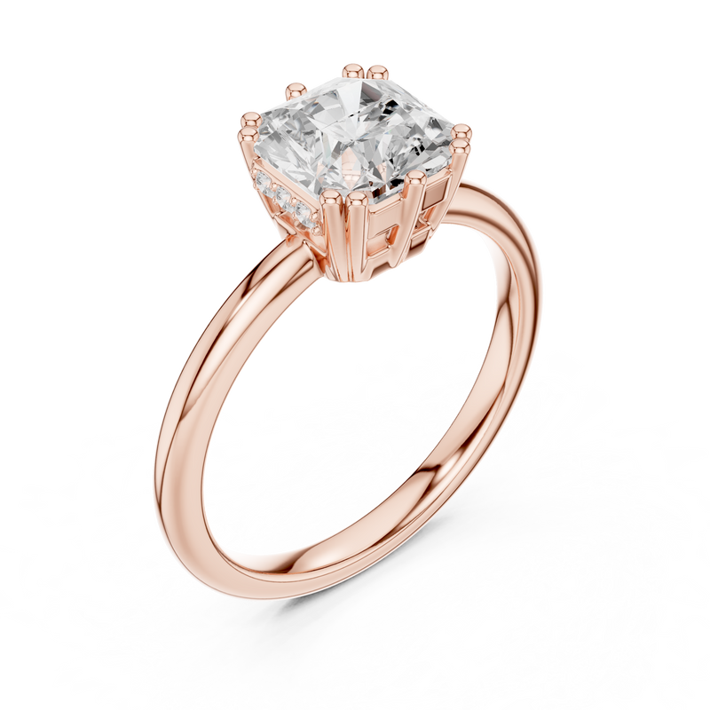 Ladies Ring DDLR-924@7 - Rose Gold - Image