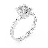 Ladies Ring DDLR-924@7 - White Gold - Image