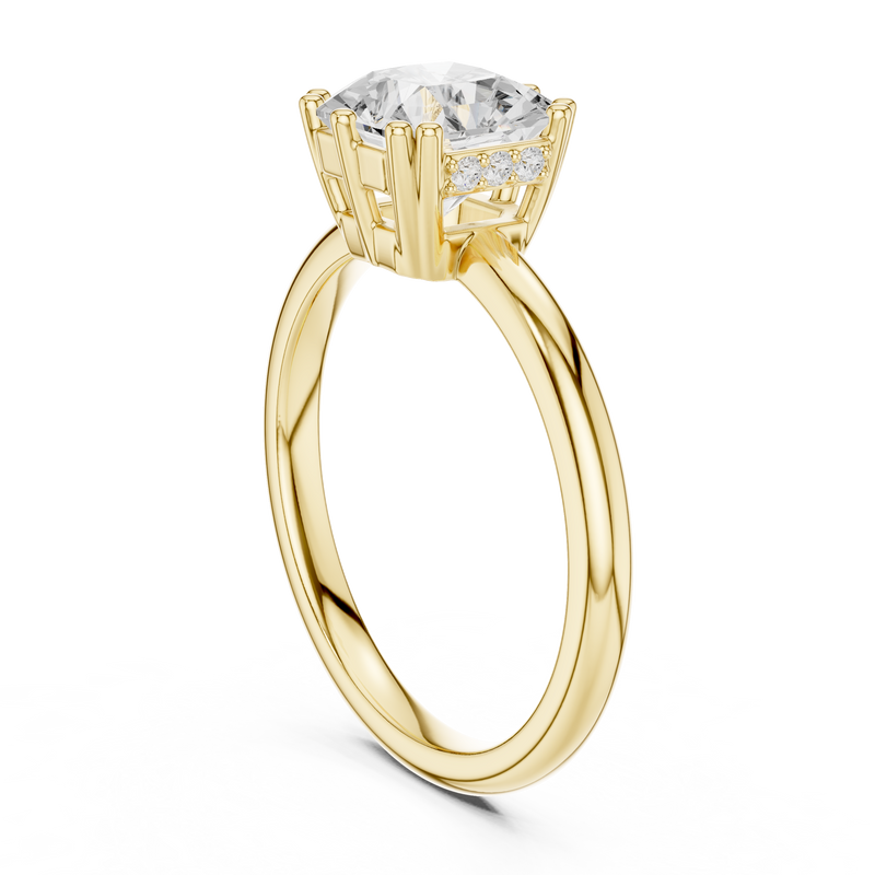 Ladies Ring DDLR-924@7 - Yellow Gold - Image