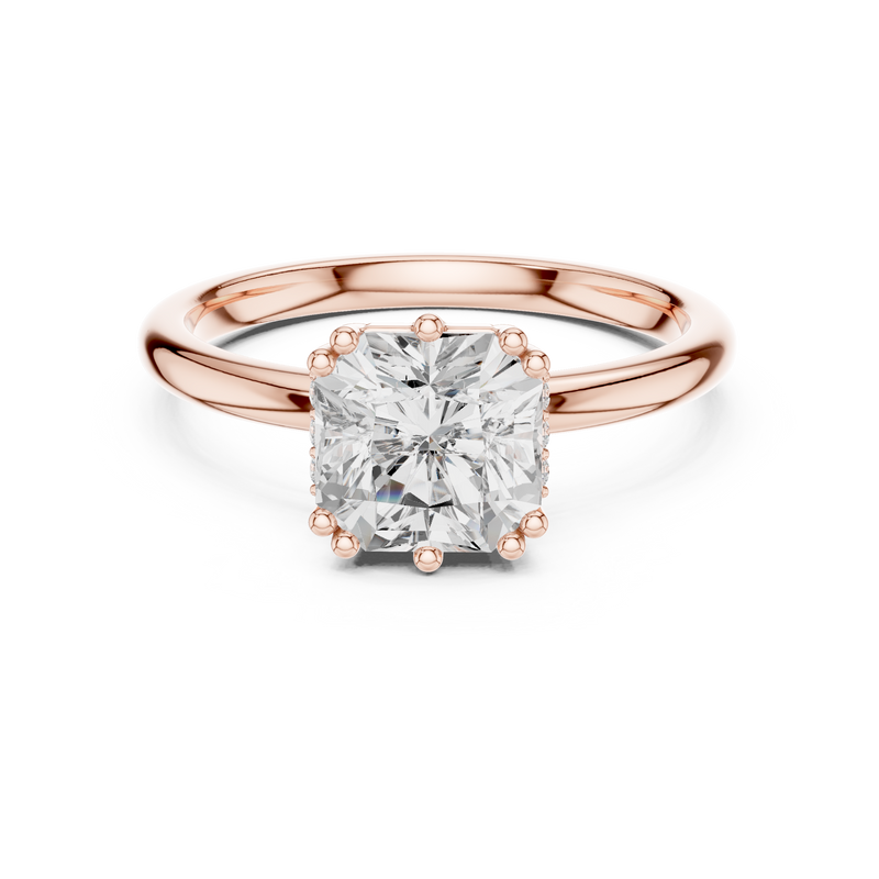 Ladies Ring DDLR-924@7 - Rose Gold - Image