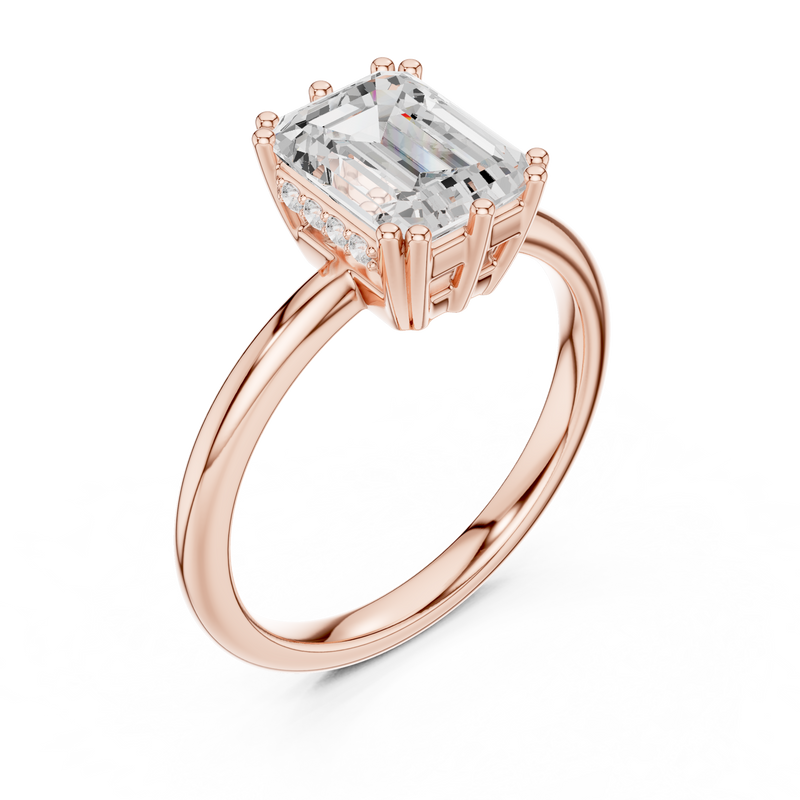 Ladies Ring DDLR-925 - Rose Gold - Image