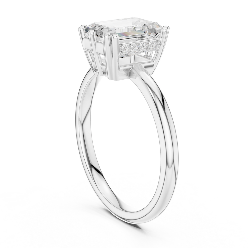 Ladies Ring DDLR-925 - White Gold - Image