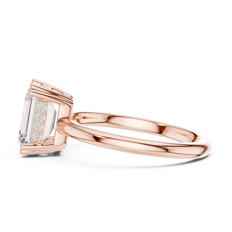 Ladies Ring DDLR-925 - Rose Gold - Image
