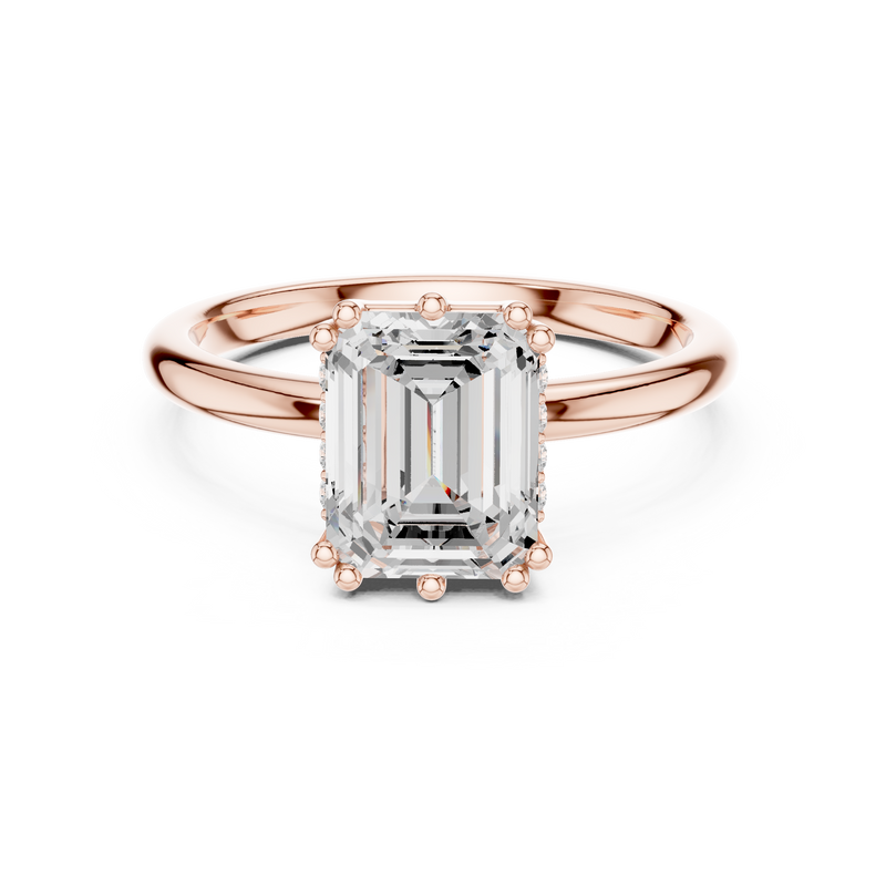Ladies Ring DDLR-925 - Rose Gold - Image