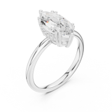 Ladies Ring DDLR-926@7 - White Gold - Image