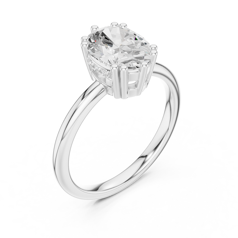 Ladies Ring DDLR-927 - White Gold - Image