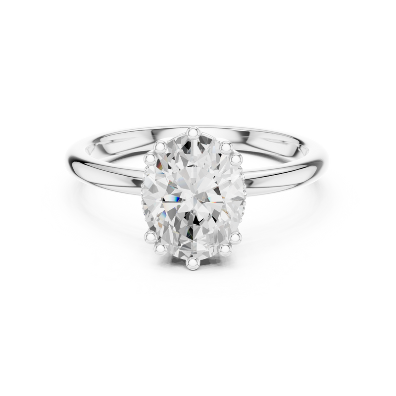 Ladies Ring DDLR-927 - White Gold - Image