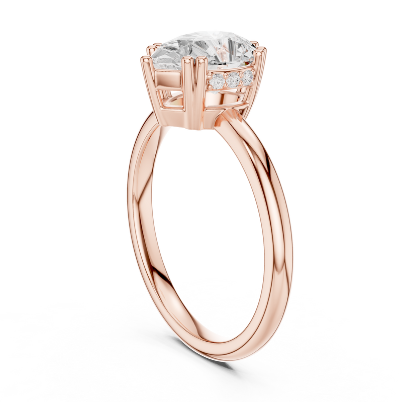 Ladies Ring DDLR-928 - Rose Gold - Image