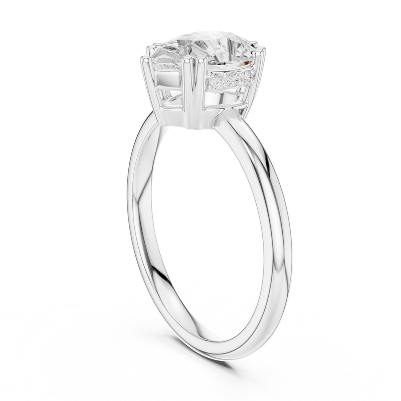 Ladies Ring DDLR-928 - White Gold - Image