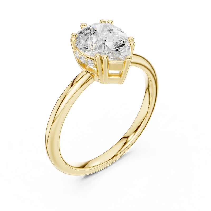 Ladies Ring DDLR-928 - Yellow Gold - Image