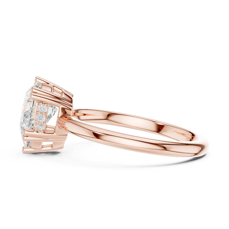 Ladies Ring DDLR-928 - Rose Gold - Image