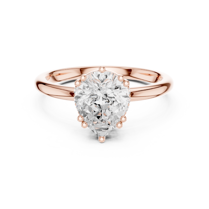 Ladies Ring DDLR-928 - Rose Gold - Image