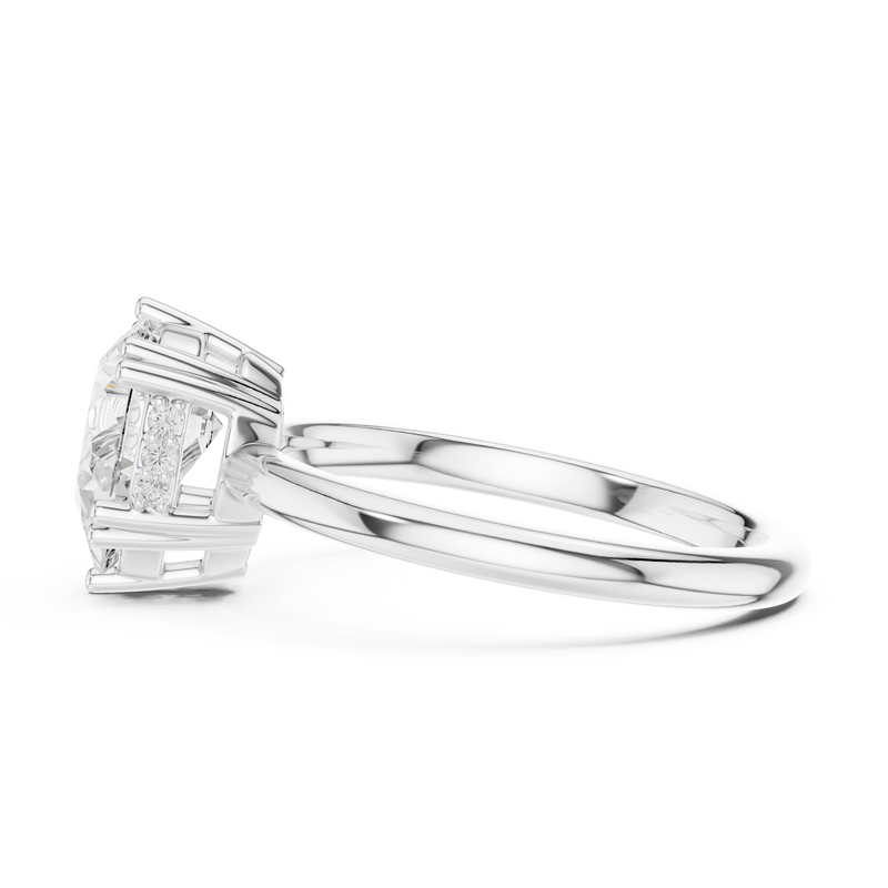 Ladies Ring DDLR-928 - White Gold - Image