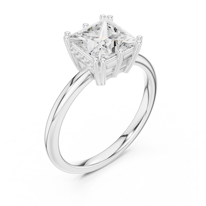 Ladies Ring DDLR-929 - White Gold - Image
