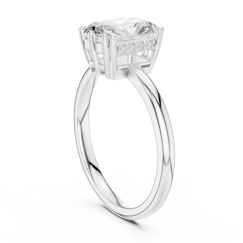 Ladies Ring DDLR-930 - White Gold - Image