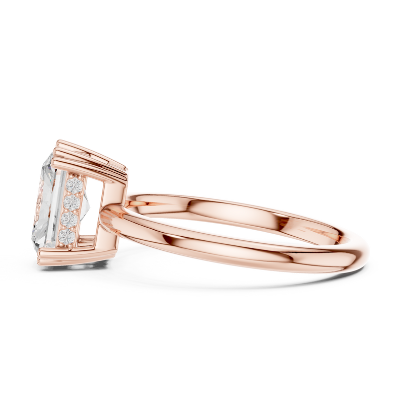 Ladies Ring DDLR-930 - Rose Gold - Image