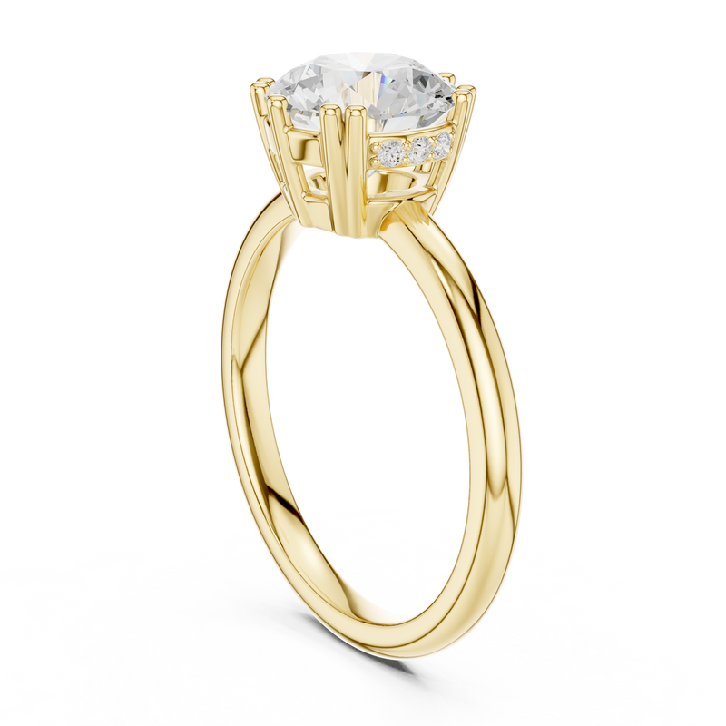 Ladies Ring DDLR-931@7 - Yellow Gold - Image