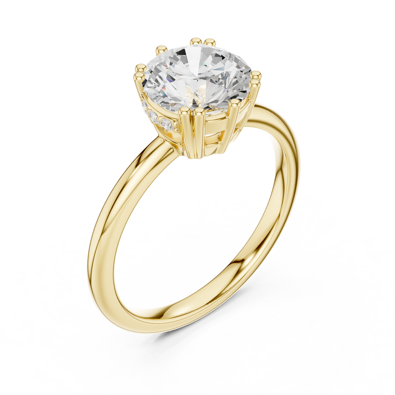 Ladies Ring DDLR-931@7 - Yellow Gold - Image