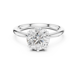 Ladies Ring DDLR-931@7 - White Gold - Image