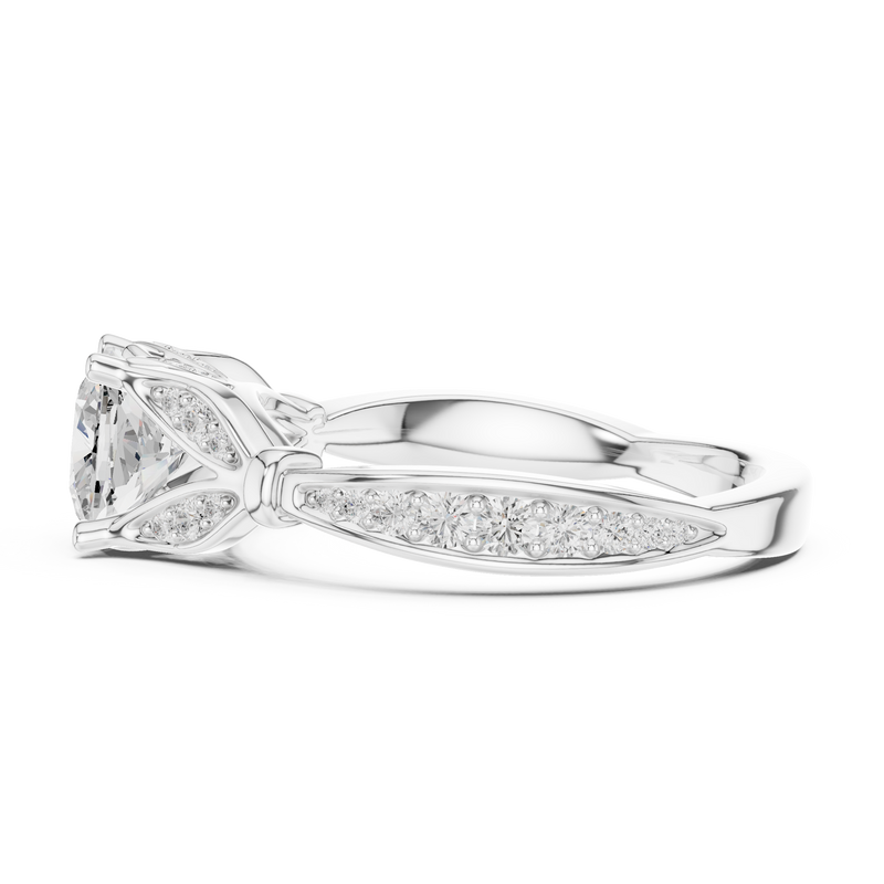 Ladies Ring DDLR-932@7 - White Gold - Image