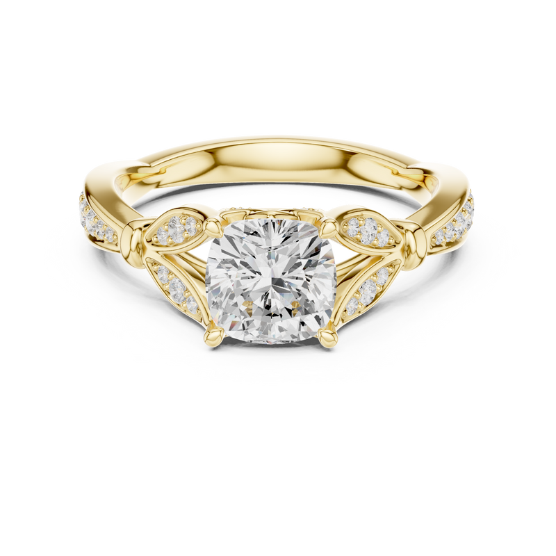 Ladies Ring DDLR-932@7 - Yellow Gold - Image