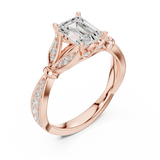 Ladies Ring DDLR-933@7 - Rose Gold - Image