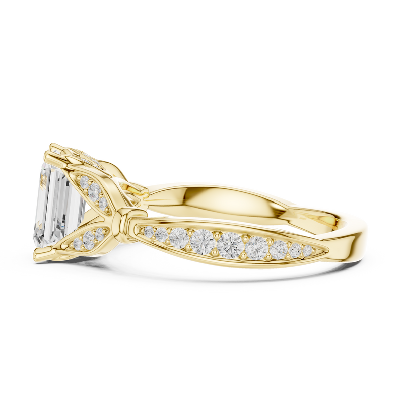 Ladies Ring DDLR-933@7 - Yellow Gold - Image