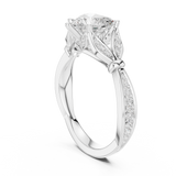 Ladies Ring DDLR-934@7 - White Gold - Image