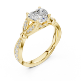 Ladies Ring DDLR-934@7 - Yellow Gold - Image