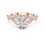 Ladies Ring DDLR-934@7 - Rose Gold - Image