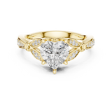 Ladies Ring DDLR-934@7 - Yellow Gold - Image