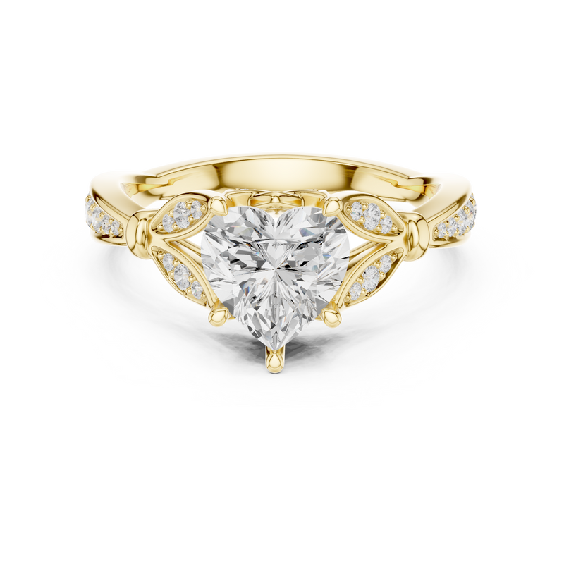 Ladies Ring DDLR-934@7 - Yellow Gold - Image