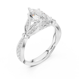 Ladies Ring DDLR-935 - White Gold - Image