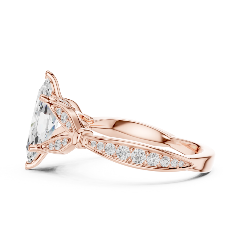 Ladies Ring DDLR-935 - Rose Gold - Image