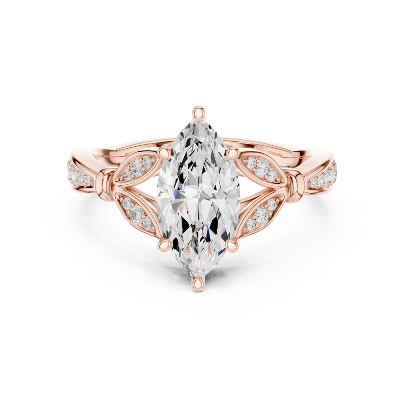 Ladies Ring DDLR-935 - Rose Gold - Image