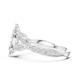 Ladies Ring DDLR-935 - White Gold - Image