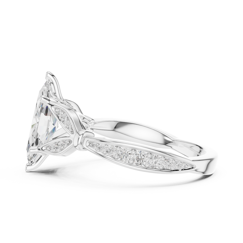 Ladies Ring DDLR-935 - White Gold - Image
