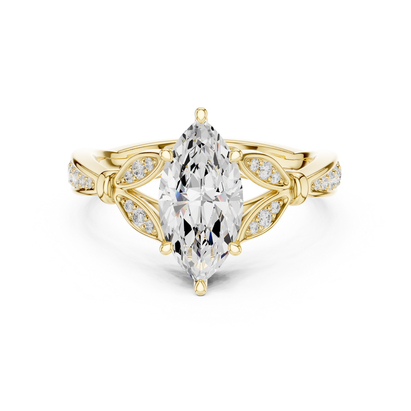 Ladies Ring DDLR-935 - Yellow Gold - Image