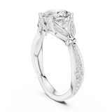 Ladies Ring DDLR-936@7 - White Gold - Image